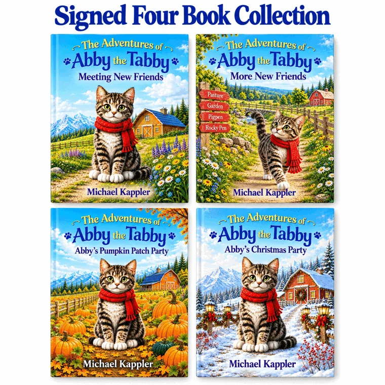Approved artwork for Signed Four Book Collection