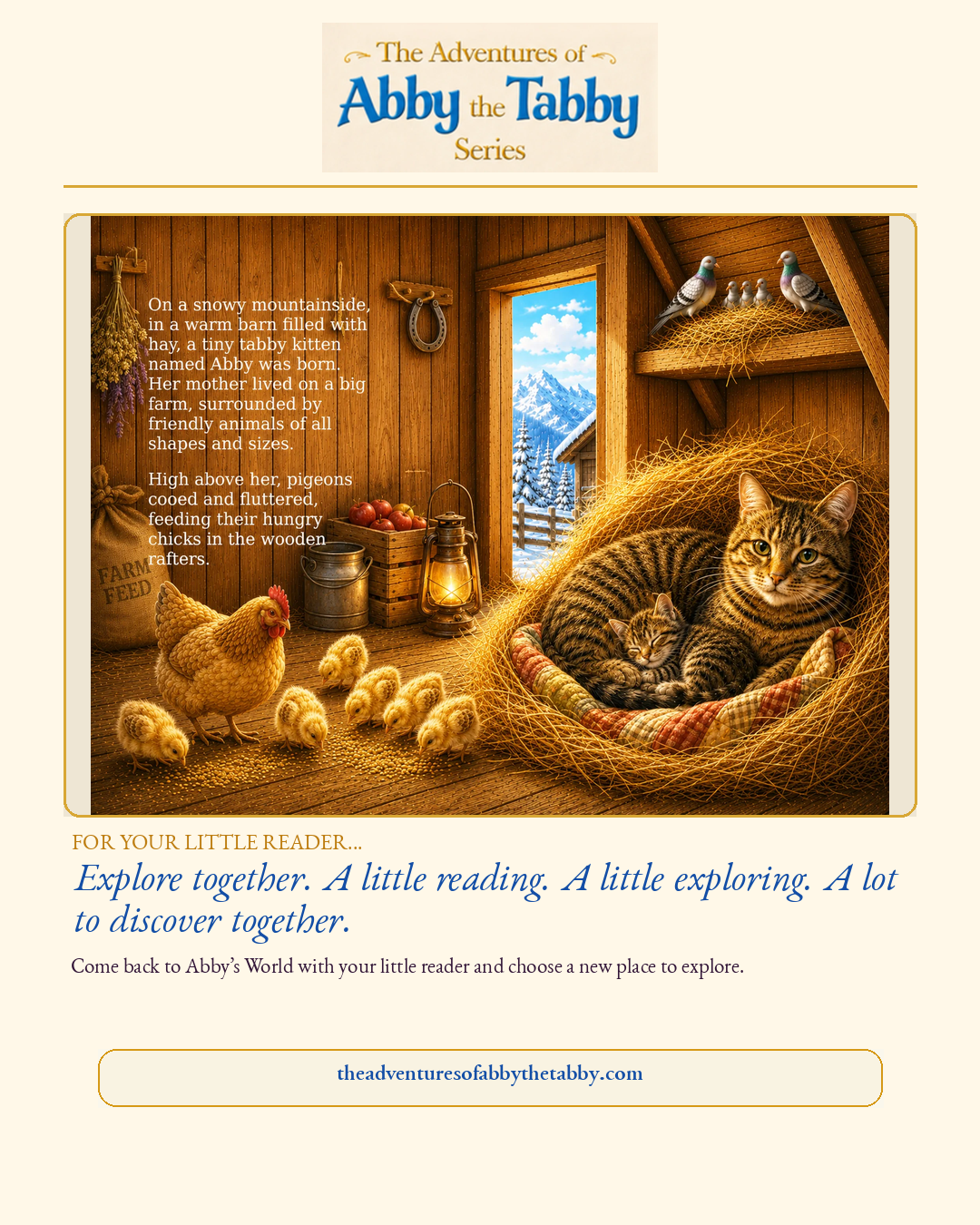 For Your Little Reader campaign post